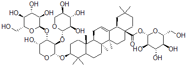 CAS#: 144118-18-3， Elatoside F
