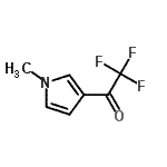 CAS 登录号：144219-81-8， 2,2,2-三氟-1-(1-甲基-1H-吡咯-3-基)乙酮
