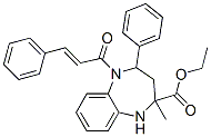 CAS#: 144401-01-4， Ethyl 4-Methyl-2-Phenyl-1-[(E)-3-Phenylprop-2-Enoyl]-3,5-Dihydro-2H-1,5-Benzodiazepine-4-Carboxylate