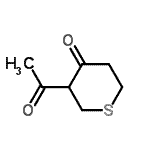 CAS 登录号：144535-06-8， 3-乙酰基四氢-4H-噻喃-4-酮