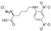 CAS 登录号：14455-27-7， N-epsilon-2,4-二硝基苯基-L-赖氨酸盐酸盐