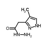 CAS#: 144677-15-6， 2-(4-Methyl-1H-Pyrazol-3-Yl)Acetohydrazide