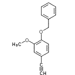 CAS#: 144735-54-6， 1-(Benzyloxy)-4-Ethynyl-2-Methoxybenzene