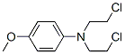 CAS 登录号：1448-52-8， N,N-二(2-氯乙基)-4-甲氧基苯胺