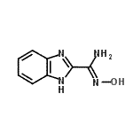 CAS 登录号：14483-74-0， N-羟基-1H-苯并咪唑-2-甲脒