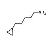 CAS 登录号：144978-85-8， 5-(1-氮丙啶基)-1-戊胺