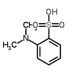 CAS 登录号：14503-46-9， 2-(二甲基氨基)苯磺酸