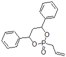CAS#: 145051-55-4， 4,6-Di(Phenyl)-2-Prop-2-Enyl-1,3-Dioxa-2-Phosphacyclohexane 2-Oxide