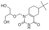 CAS#: 145066-23-5， 6-Tert-Butyl-1-(1,3-Dihydroxypropan-2-Yloxymethyl)-5,6,7,8-Tetrahydroquinazoline-2,4-Dione