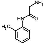 CAS 登录号：145133-90-0， N-(2-甲基苯基)甘氨酰胺