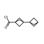 CAS 登录号：145143-26-6， 1,1'-联(双环[1.1.1]戊烷)-3-甲酰氯