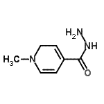 CAS 登录号：1452-75-1， 1-甲基-1,2-二氢-4-吡啶甲酰肼
