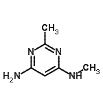 CAS 登录号：14538-81-9， N,2-二甲基-4,6-嘧啶二胺