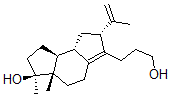 CAS 登录号：145458-99-7， (3S,3aS,7R,8aS,8bS)-6-(3-羟基丙基)-3,3a-二甲基-7-丙-1-烯-2-基-1,2,4,5,7,8,8a,8b-八氢-as-引达省-3-醇