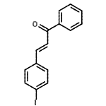 CAS 登录号：14548-42-6， (2E)-3-(4-碘苯基)-1-苯基-2-丙烯-1-酮
