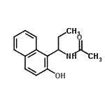 CAS 登录号：14557-76-7， N-[1-(2-羟基-1-萘基)丙基]乙酰胺
