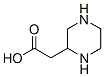 结构式 CAS# 14566-74-6, 2-哌嗪乙酸