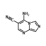 CAS 登录号：145837-57-6， 4-氨基咪唑并[1,5-a]嘧啶-3-甲腈