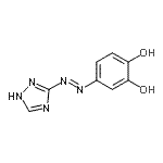 CAS 登录号：145889-49-2， 4-[(E)-1H-1,2,4-三唑-3-基偶氮]-1,2-苯二酚