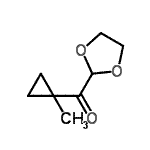 CAS#: 146061-14-5， 1,3-Dioxolan-2-Yl(1-Methylcyclopropyl)Methanone