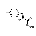 CAS 登录号：146137-94-2， 甲基6-碘-1-苯并噻吩-2-羧酸酯