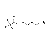 CAS 登录号：14618-15-6， 2,2,2-三氟-N-戊基乙酰胺