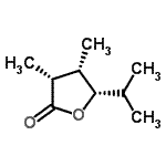 CAS 登录号：146231-63-2， (3R,4S,5S)-5-异丙基-3,4-二甲基二氢-2(3H)-呋喃酮