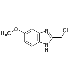 CAS 登录号：14625-40-2， 2-(氯甲基)-5-甲氧基-1H-苯并咪唑