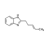 CAS#: 146350-88-1， 2-[(3E)-3-Penten-1-Yl]-1H-Benzimidazole