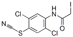 CAS 登录号：14664-96-1， 2,5-二氯-4-(2-碘乙酰氨基)苯基硫氰酸酯