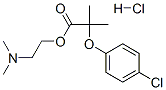 CAS#: 14666-84-3， 2-(Dimethylamino)Ethyl 2-(4-Chlorophenoxy)-2-Methylpropionate Hydrochloride