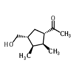 CAS#: 146683-03-6， 1-[(1S,2S,3R,4R)-4-(Hydroxymethyl)-2,3-Dimethylcyclopentyl]Ethanone