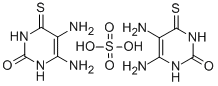CAS 登录号：146692-40-2， 4,5-二氨基-6-硫代尿嘧啶半硫酸盐