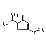CAS 登录号：146694-10-2， 5-异丙基-3-甲氧基-2-环戊烯-1-酮