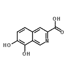 CAS 登录号：146743-96-6， 7,8-二羟基异喹啉e-3-羧酸