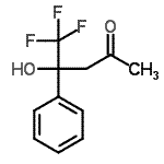 CAS 登录号：146801-29-8， 5,5,5-三氟-4-羟基-4-苯基-2-戊酮