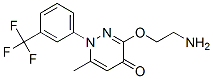 CAS 登录号：146824-80-8， 3-(2-氨基乙氧基)-6-甲基-1-[3-(三氟甲基)苯基]哒嗪-4-酮