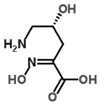 CAS 登录号：146952-05-8， (2Z,4R)-5-氨基-4-羟基-2-(羟基亚胺)戊酸