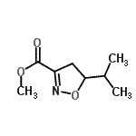 CAS 登录号：147008-05-7， 甲基5-异丙基-4,5-二氢-1,2-恶唑-3-羧酸酯