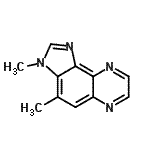CAS 登录号：147057-17-8， 3,4-二甲基-3H-咪唑并[4,5-f]喹喔啉