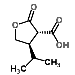 CAS#: 147160-17-6， (3S,4R)-4-Isopropyl-2-Oxotetrahydro-3-Furancarboxylic Acid