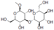 CAS#: 147217-24-1， (2S,3R,4S,5S,6R)-2-[(2R,3R,4S,5R,6R)-3,5-Dihydroxy-2-(Hydroxymethyl)-6-Methoxyoxan-4-Yl]Oxy-6-(Hydroxymethyl)Oxane-3,4,5-Triol