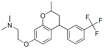 CAS 登录号：147241-85-8， N,N-二甲基-2-[2-甲基-4-[3-(三氟甲基)苯基]色满-7-基]氧基乙胺