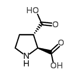 CAS 登录号：147332-07-8， (2S,3S)-2,3-吡咯烷二甲酸
