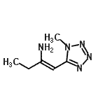 CAS#: 147411-55-0， (1Z)-1-(1-Methyl-1H-Tetrazol-5-Yl)-1-Buten-2-Amine