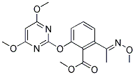 CAS#: 147411-69-6， Methyl 2-(4,6-Dimethoxypyrimidin-2-Yl)Oxy-6-(N-Methoxy-C-Methylcarbonimidoyl)Benzoate