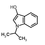 CAS 登录号：147531-38-2， 1-异丙基-1H-吲哚-3-醇