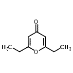 CAS 登录号：14774-14-2， 2,6-二乙基吡喃-4-酮