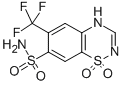 CAS 登录号：148-56-1， 1,1-二氧代-6-(三氟甲基)-4H-苯并[e][1,2,4]噻二嗪-7-磺酰胺