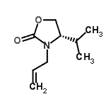 CAS 登录号：148028-26-6， (4S)-3-烯丙基-4-异丙基-1,3-恶唑烷-2-酮